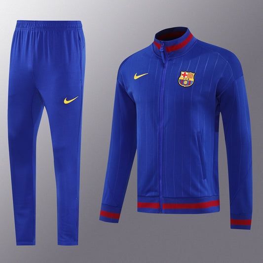 Barcelona Full-zip Trainingspak 'Blauw' 25/26 - VOLWASSENEN