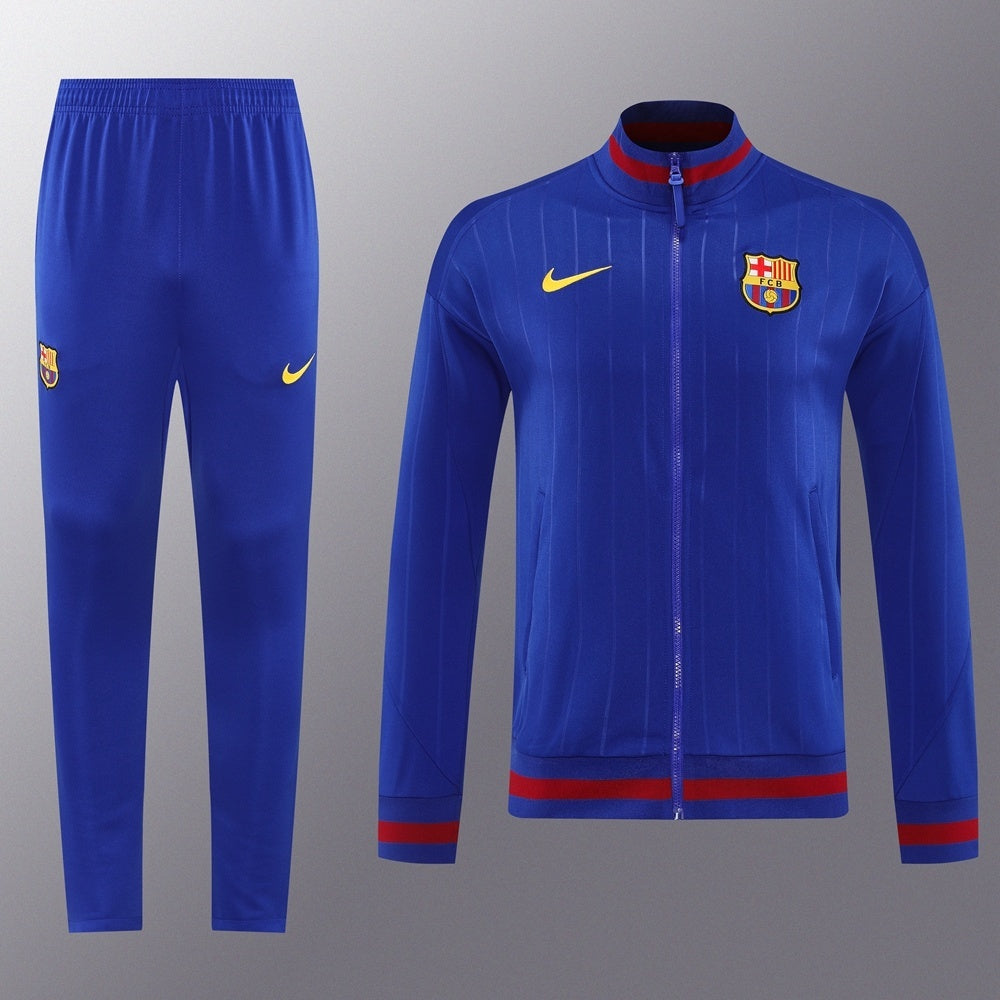 Barcelona Full-zip Trainingspak 'Blauw' 25/26 - VOLWASSENEN