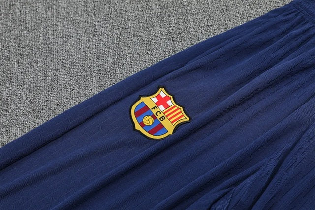 Barcelona Half-Pull Trainingspak 'Blauw-Paars' 25/26 - KINDEREN