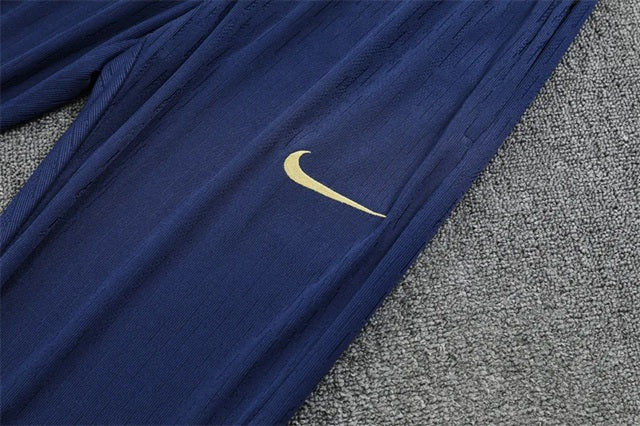 Barcelona Half-Pull Trainingspak 'Blauw-Paars' 25/26 - KINDEREN