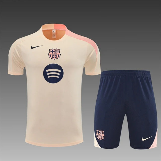 Barcelona Trainingskit 'Beige-Roze' 25/26 - VOLWASSENEN