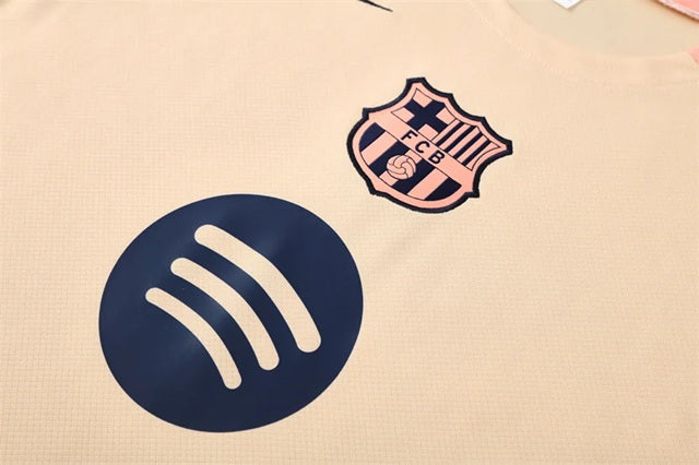 Barcelona Trainingskit 'Beige-Roze' 25/26 - KINDEREN
