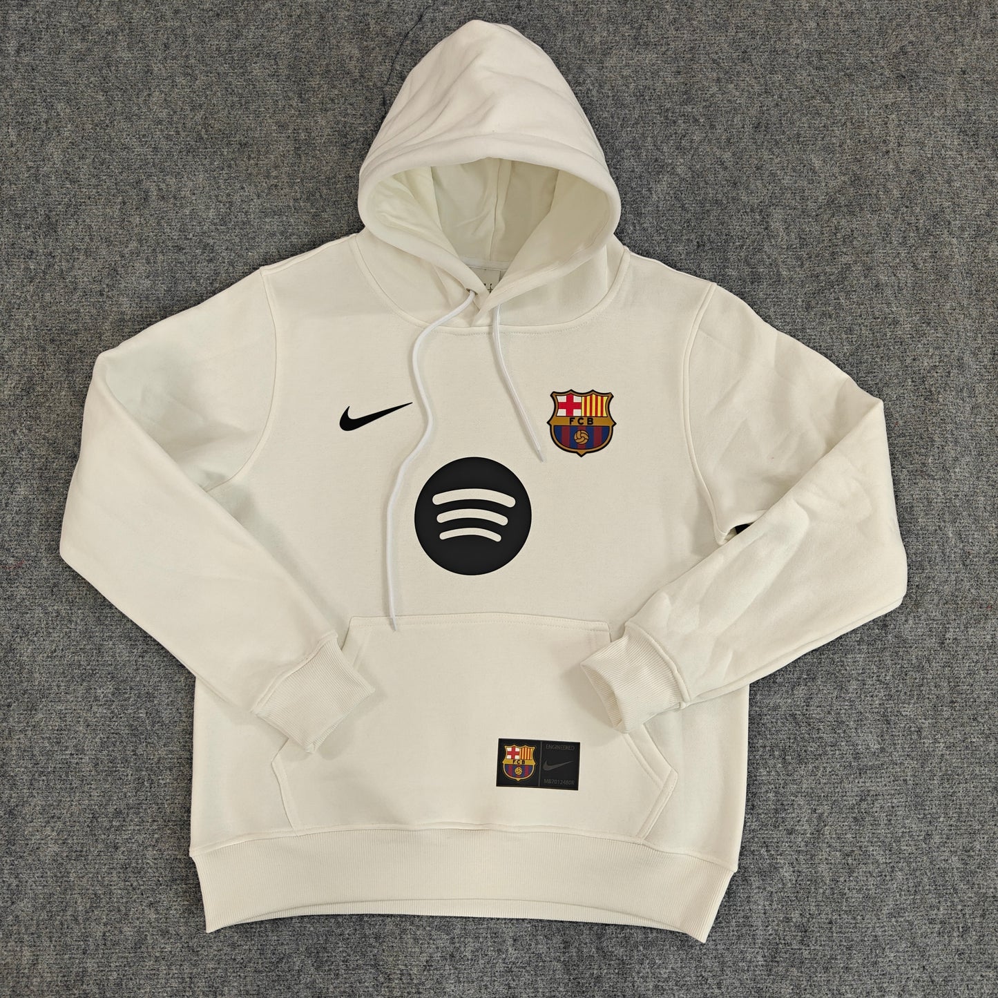 Barcelona  Premium Fleece Hoodie 'Model 1' - VOLWASSENEN