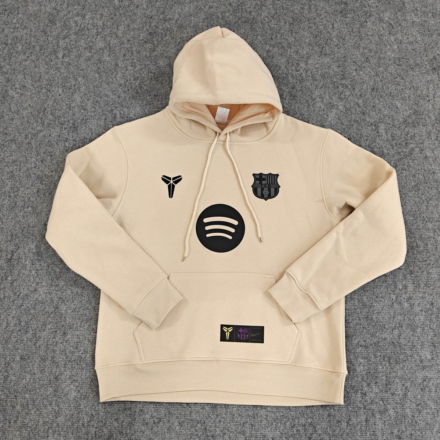 Barcelona Premium Fleece Hoodie 'Model 2' - VOLWASSENEN