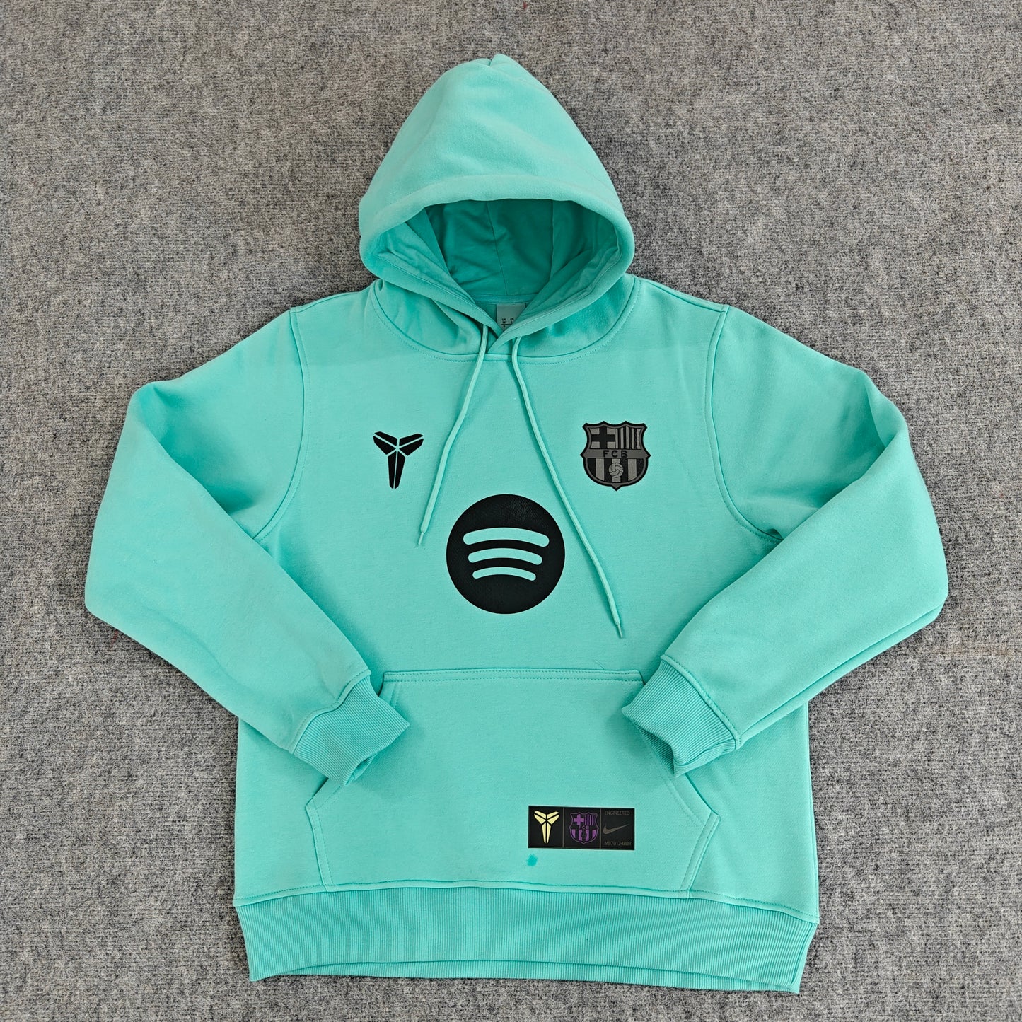Barcelona Premium Fleece Hoodie 'Model 2' - VOLWASSENEN