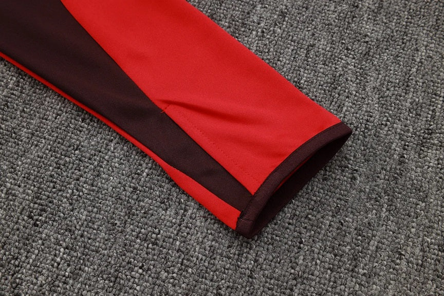 Bayern München Half-Pull Trainingspak 'Wit' - VOLWASSENEN