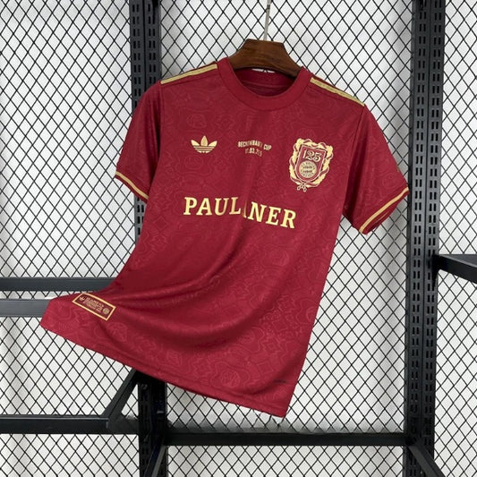 Bayern München 125e Jubileumeditie Voetbalshirt 'Rood' 25/26 - VOLWASSENEN
