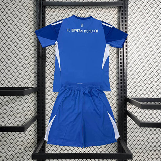 Bayern München Keeper Voetbalkit 25/26 'Blauw' - KINDEREN