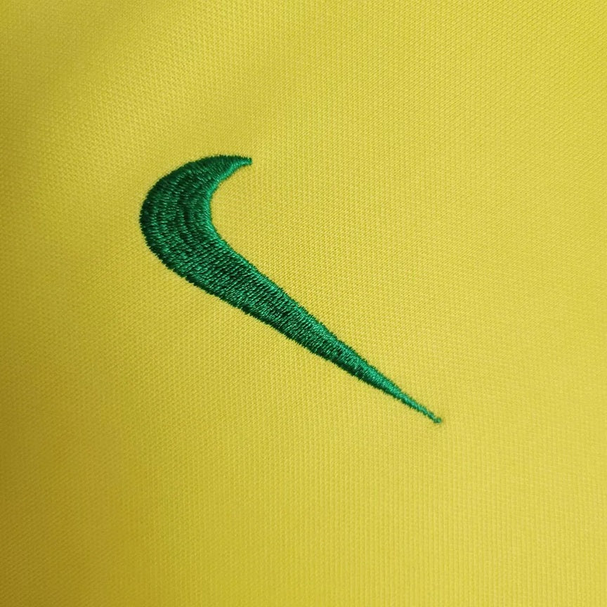 Brazilie Retro 'Thuis' Voetbalkit 1998 - KINDEREN