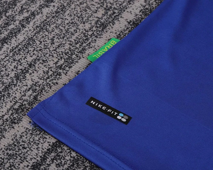 Brazilie Retro 'Uit' Voetbalkit 1998 - KINDEREN