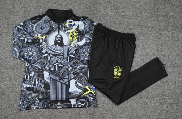 Brazilie Half-Pull Traininspak Special Christ Edition 'Zwart' 2025 - VOLWASSENEN