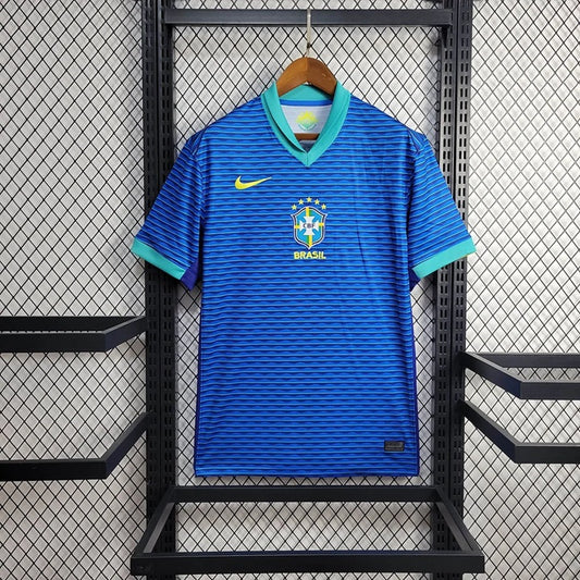 Brazilie 'Uit' Voetbalshirt 2024 - VOLWASSENEN