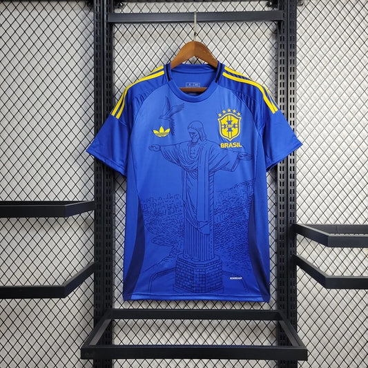 Brazilie Special Edition Voetbalshirt 'Blauw' 2025 - VOLWASSENEN