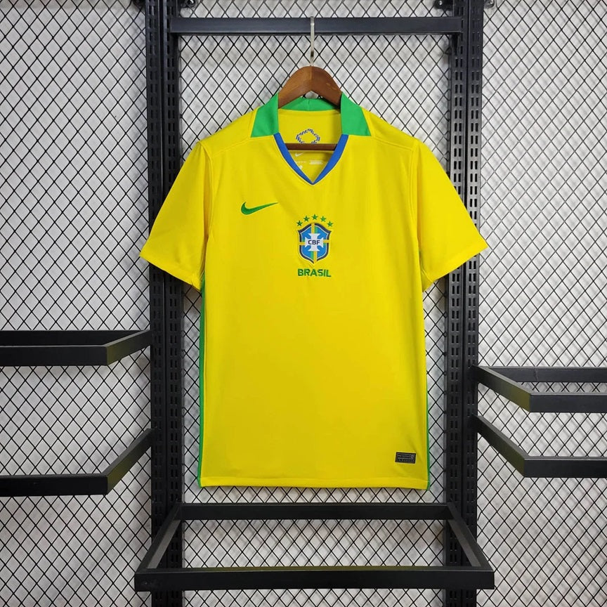 Brazilie 'Thuis' Voetbalshirt 25/26 - VOLWASSENEN