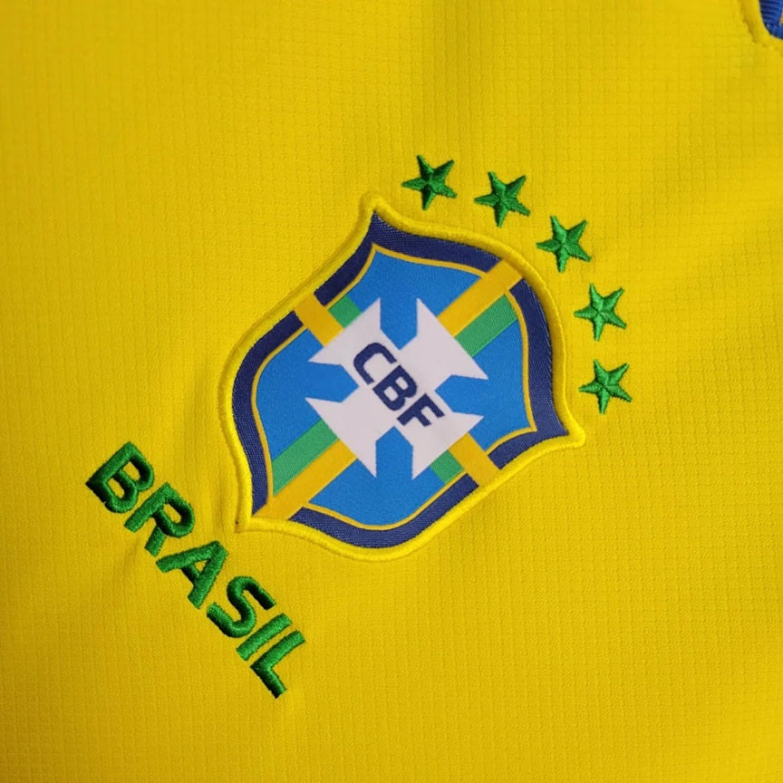 Brazilie 'Thuis' Voetbalshirt 25/26 - VOLWASSENEN