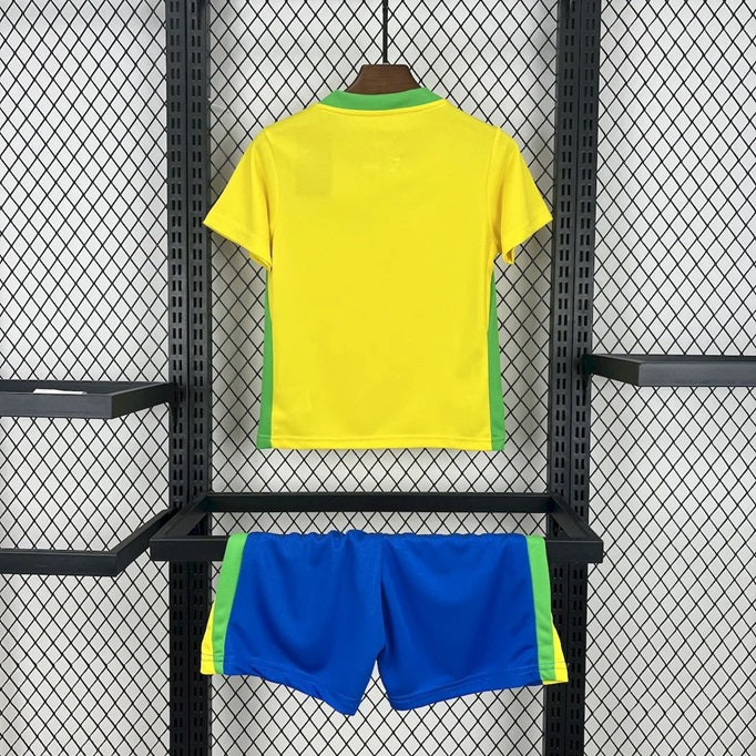 Brazilie 'Thuis' Voetbalkit 2025 - KINDEREN