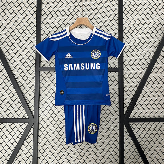 Chelsea Retro 'Thuis' Voetbalkit 11/12 - KINDEREN