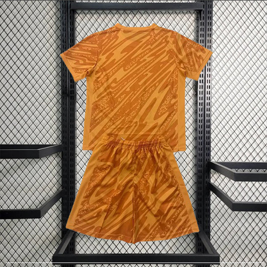 Chelsea Keeper Voetbalkit 'Oranje' 24/25 - KINDEREN