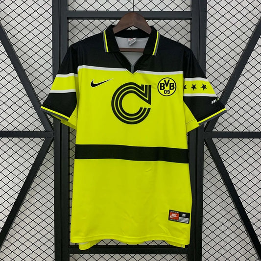 Dortmund Retro 'Thuis' Voetbalshirt 96/97 - VOLWASSENEN