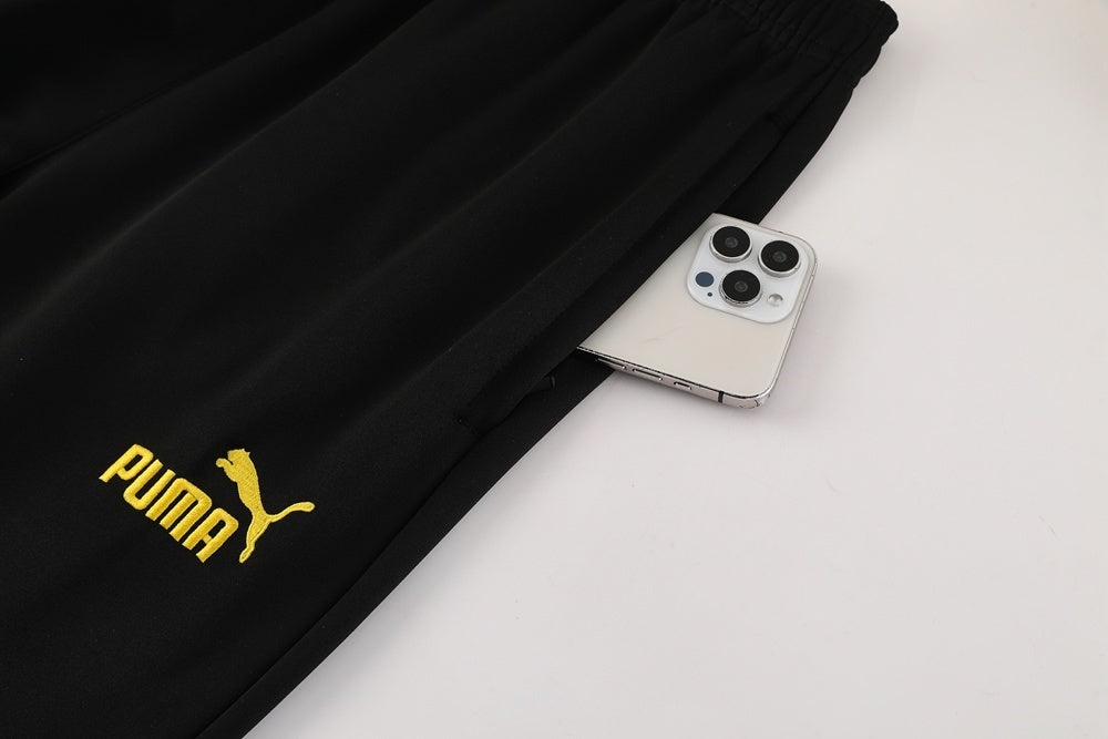 Dortmund Full-zip Trainingspak 'Zwart-Geel' 25/26 - VOLWASSENEN