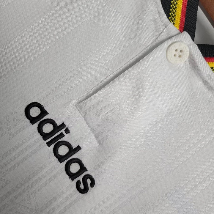 Duitsland Retro 'Thuis' Voetbalshirt 1996 - VOLWASSENEN
