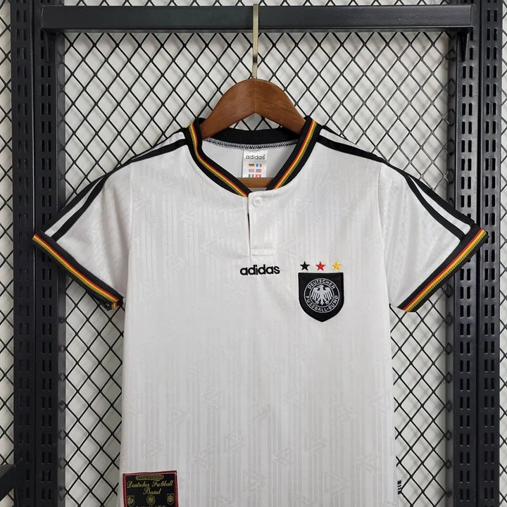 Duitsland Retro 'Thuis' Voetbalkit 1996 - KINDEREN