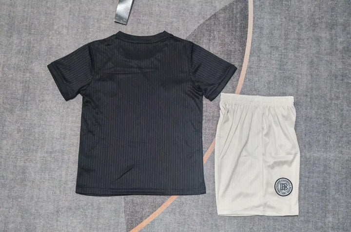 Duitsland 125j Jubileum Voetbalkit 'Zwart' 2025 - KINDEREN