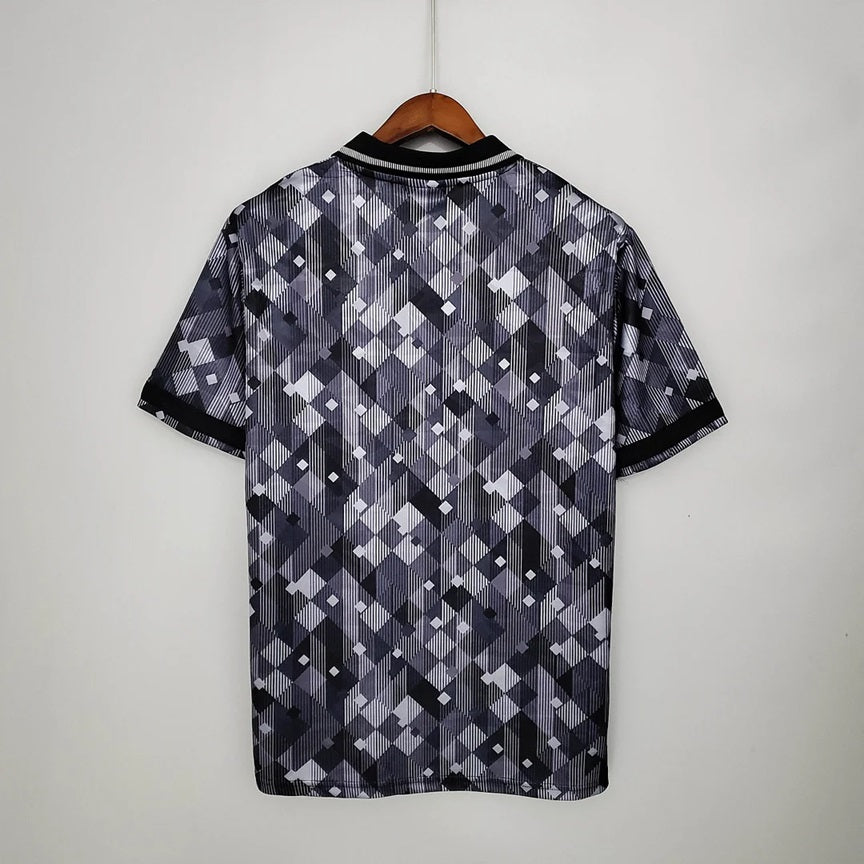 Engeland Retro Blackout Special Edition Voetbalshirt 1990 - VOLWASSENEN