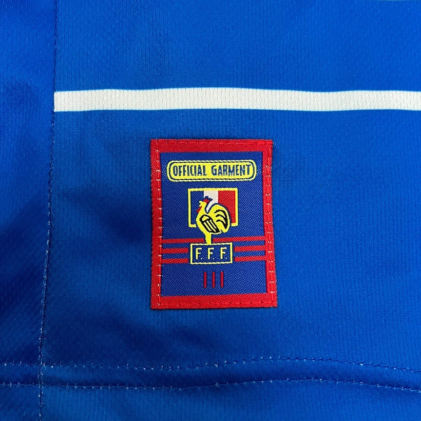 Frankrijk Retro 'Thuis' Voetbalkit 1998 - KINDEREN