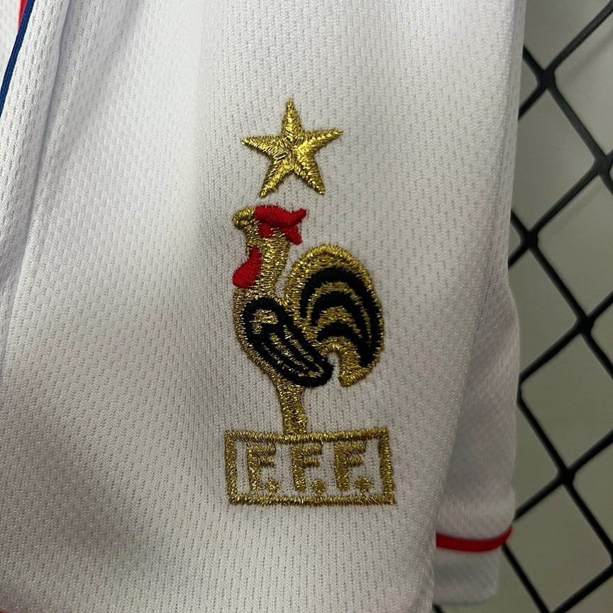 Frankrijk Retro 'Thuis' Voetbalkit 1998 - KINDEREN