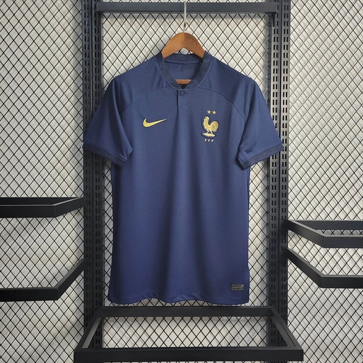 Frankrijk 'Thuis' Voetbalshirt 2022 - VOLWASSENEN