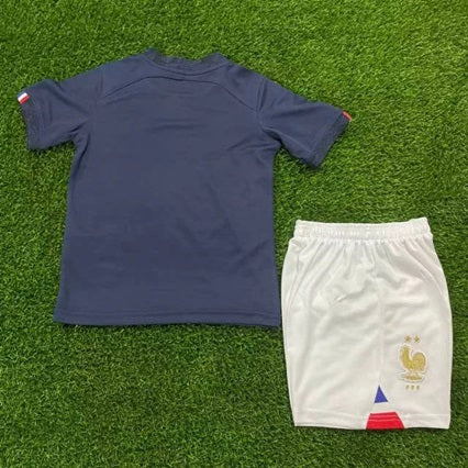 Frankrijk 'Thuis' Voetbalkit 2022 - KINDEREN