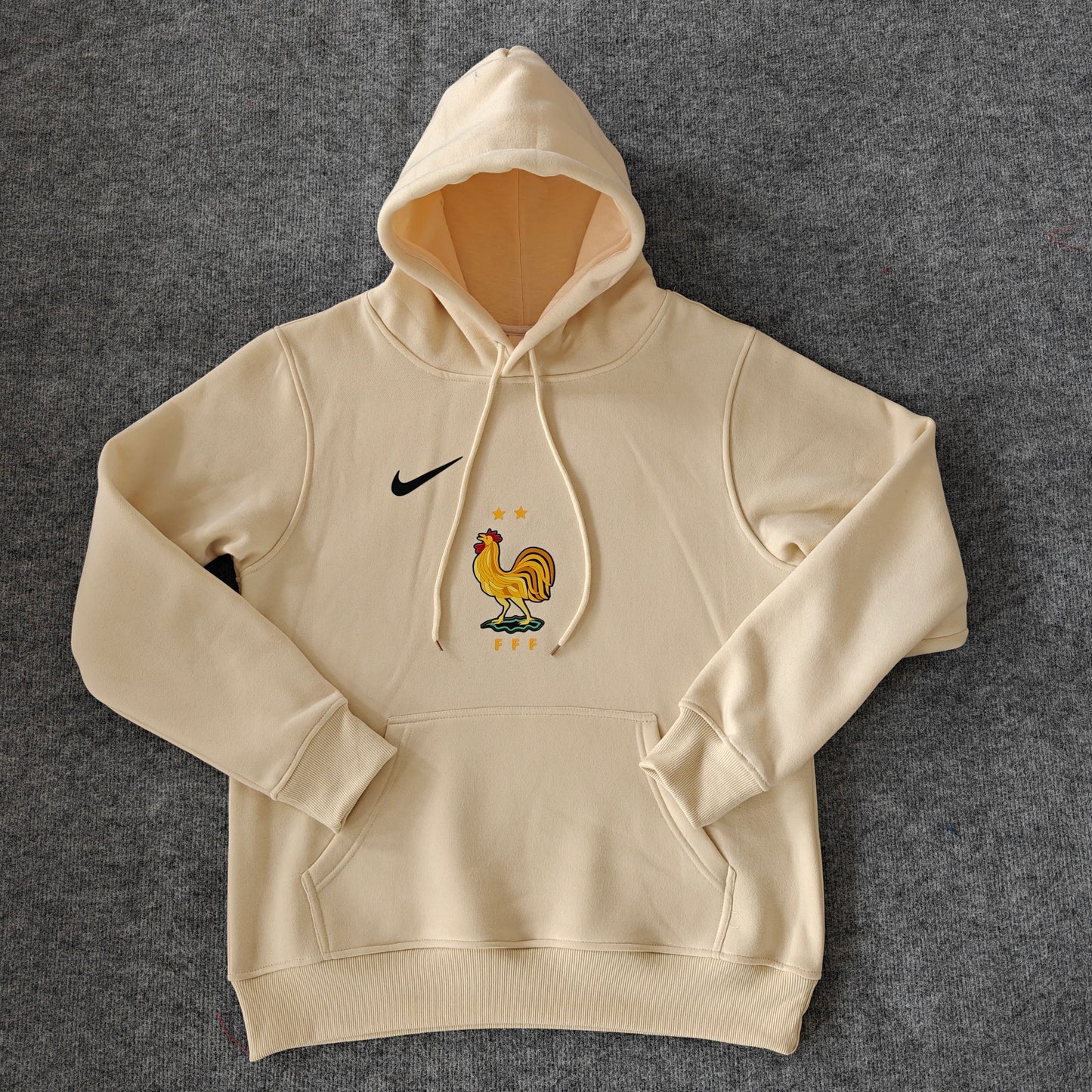 Frankrijk Premium Fleece Hoodie - VOLWASSENEN
