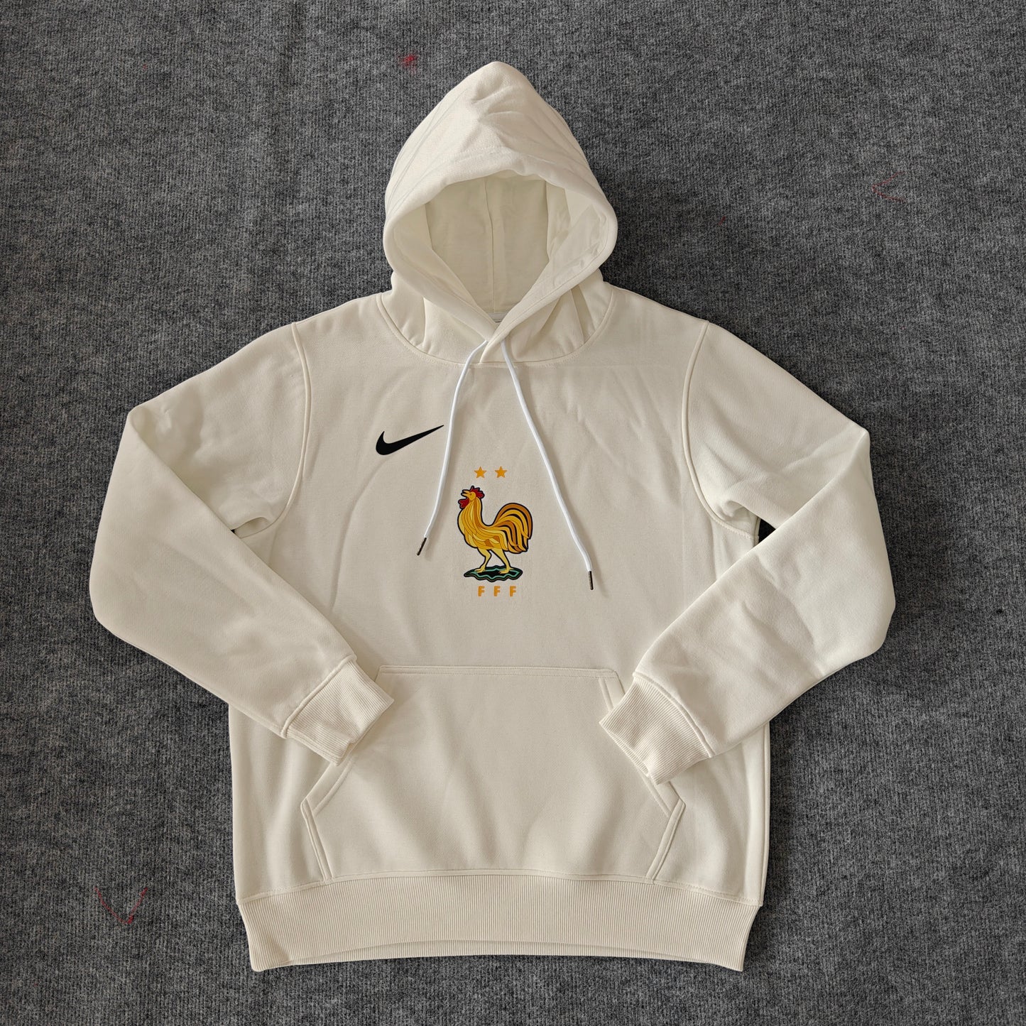 Frankrijk Premium Fleece Hoodie - VOLWASSENEN