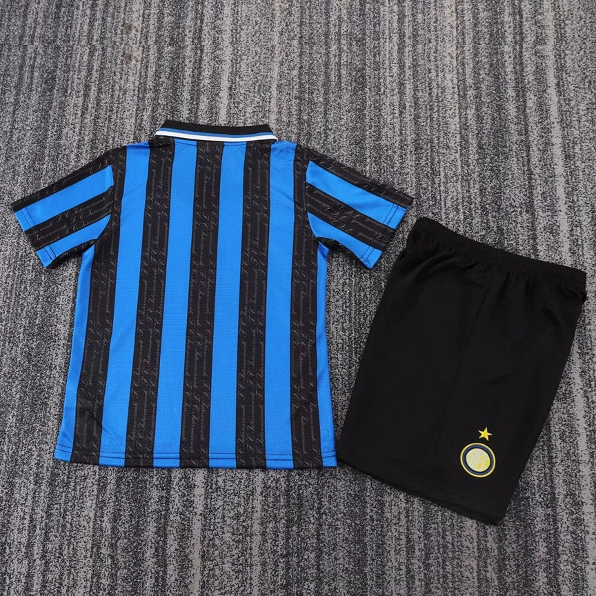 Inter Milan Retro 'Thuis' Voetbalkit 97/98 - KINDEREN
