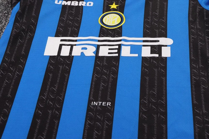 Inter Milan Retro 'Thuis' Voetbalkit 97/98 - KINDEREN
