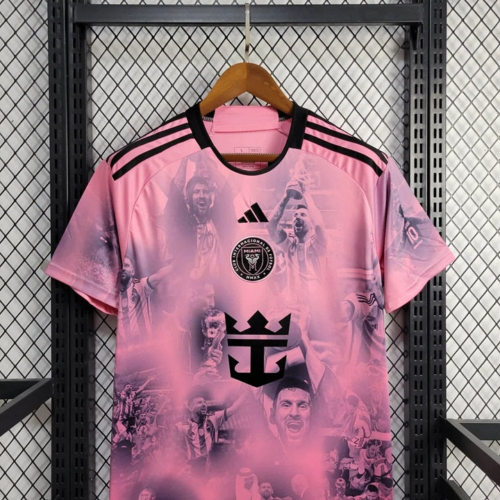 Inter Miami 'Thuis' Kampioenen Voetbalshirt 24/25 - VOLWASSENEN