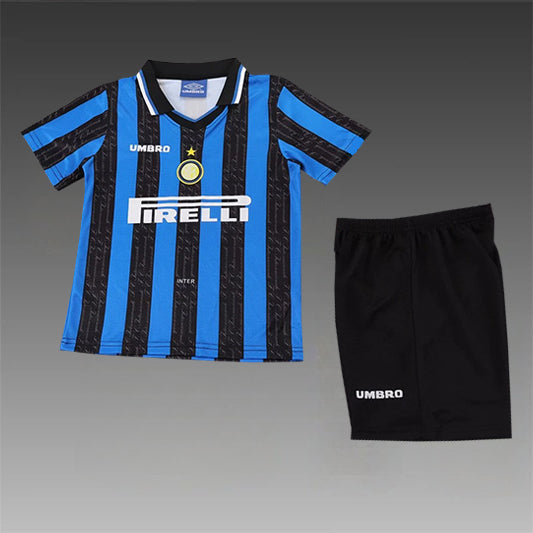 Inter Milan Retro 'Thuis' Voetbalkit 97/98 - KINDEREN