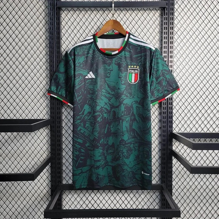 Italie Special Edition Voetbalshirt 'Groen' 2023 - VOLWASSENEN