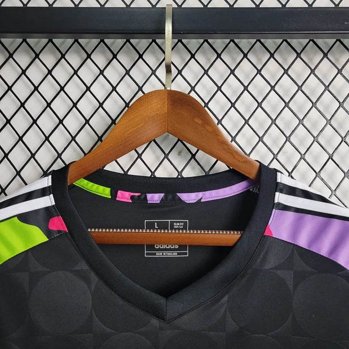 Italie Training Voetbalshirt 'Zwart' 2025 - VOLWASSENEN