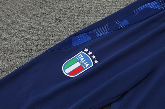 Italie Half-Pull Zip Trainingspak 'Koningsblauw' - KINDEREN