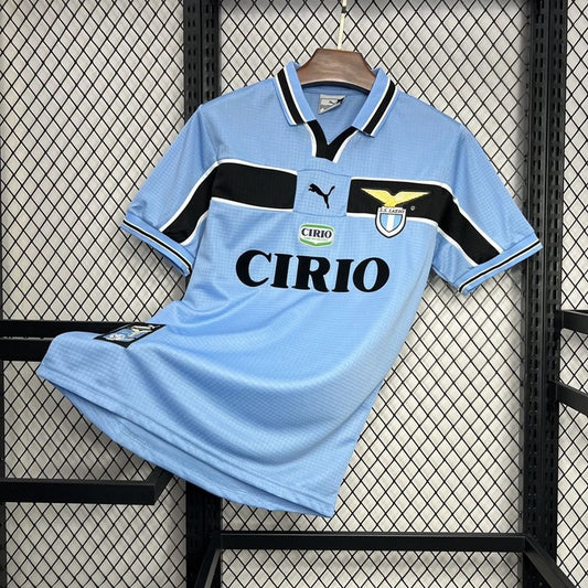 Lazio Roma Retro 'Thuis' Voetbalshirt 98/99 - VOLWASSENEN