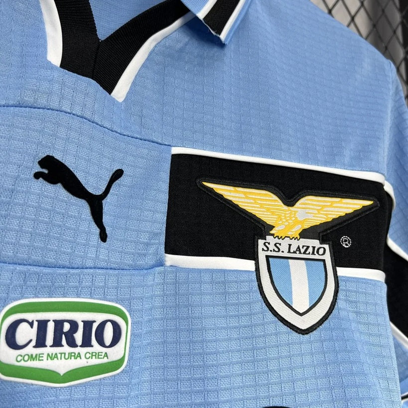 Lazio Roma Retro 'Thuis' Voetbalshirt 98/99 - VOLWASSENEN