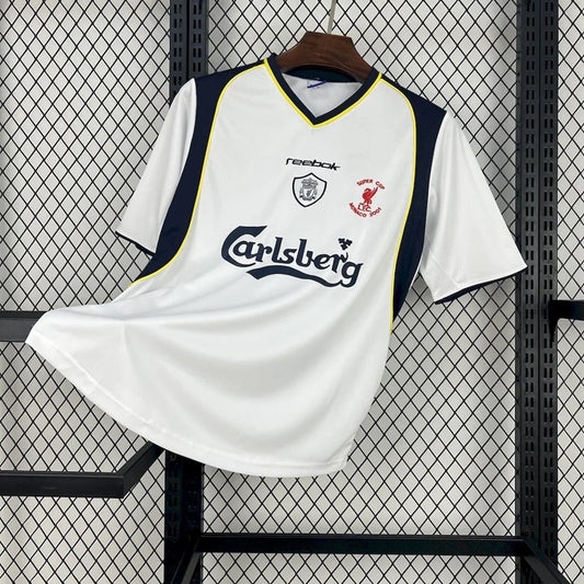 Liverpool Retro 'Uit' Voetbalshirt 01/02 - VOLWASSENEN