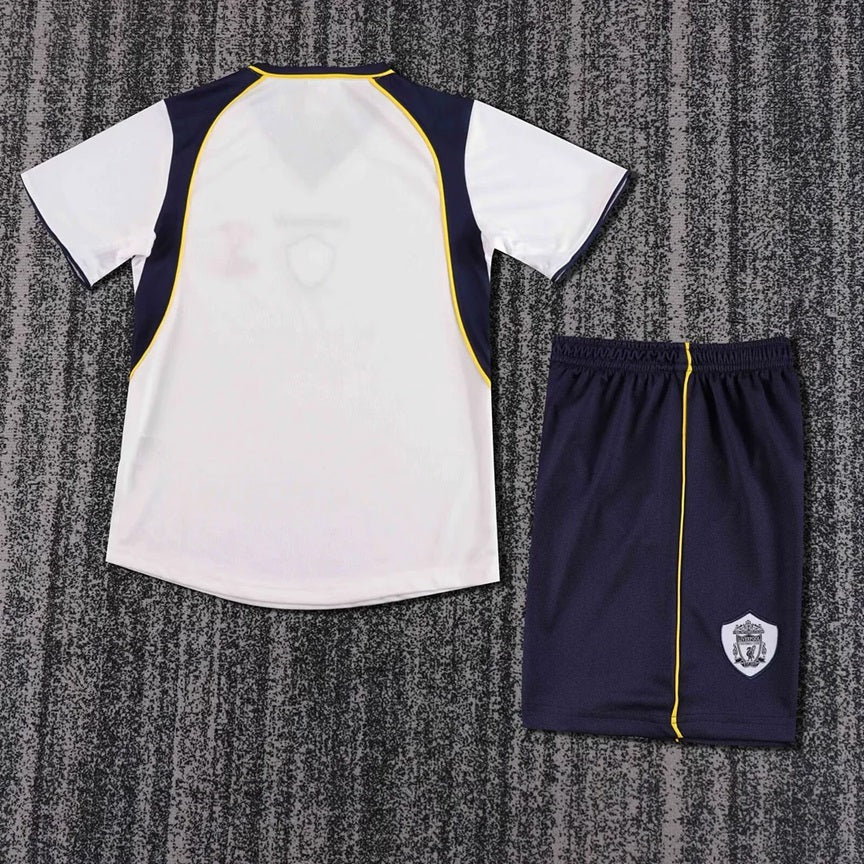 Liverpool Retro 'Uit' Voetbalkit 01/02 - KINDEREN