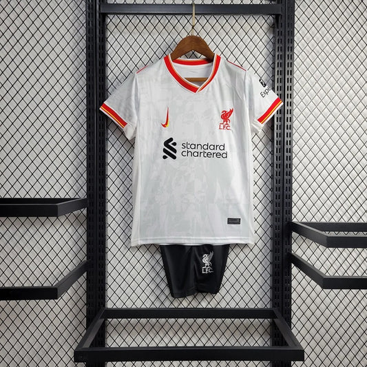 Liverpool Derde 'Uit' Voetbalkit 24/25 - KINDEREN