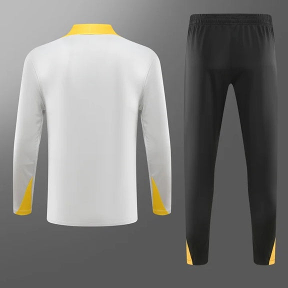 Liverpool Half-Pull Trainingspak 'Wit' - KINDEREN