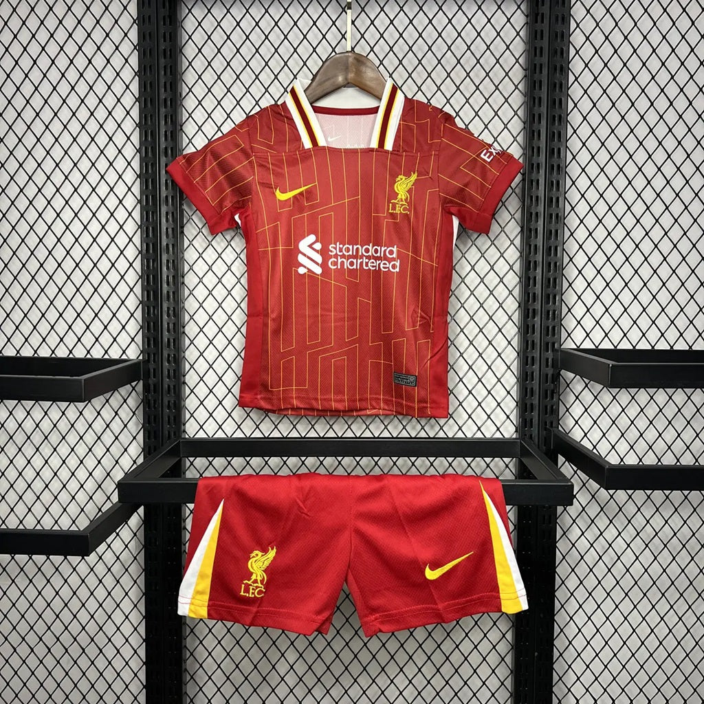 Liverpool 'Thuis' Voetbalkit 24/25 - KINDEREN
