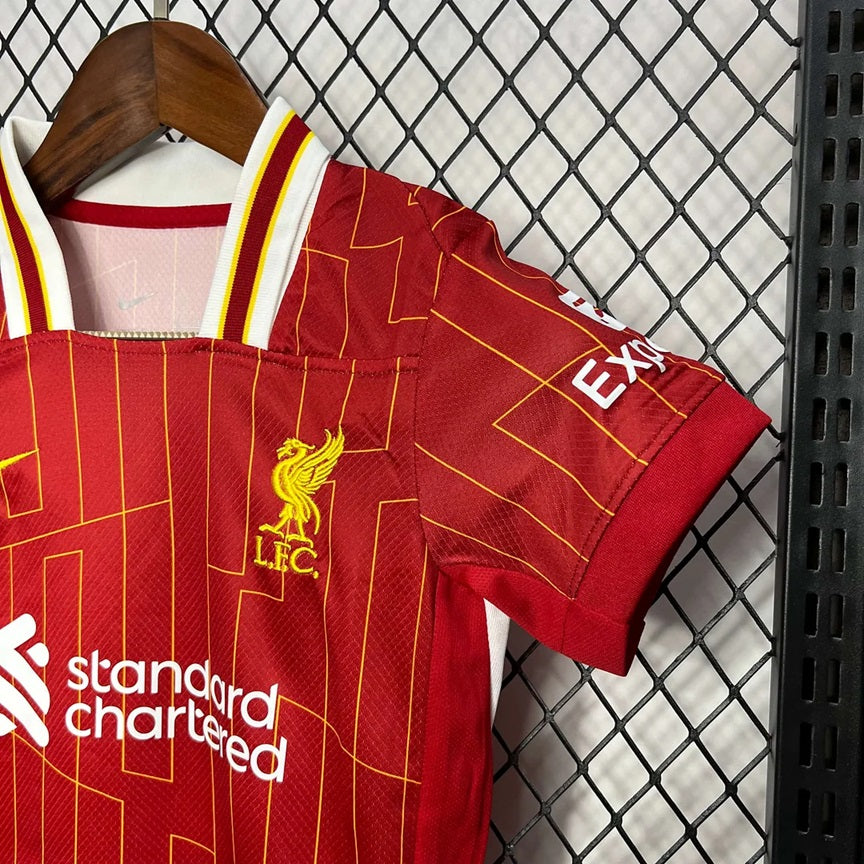 Liverpool 'Thuis' Voetbalkit 24/25 - KINDEREN