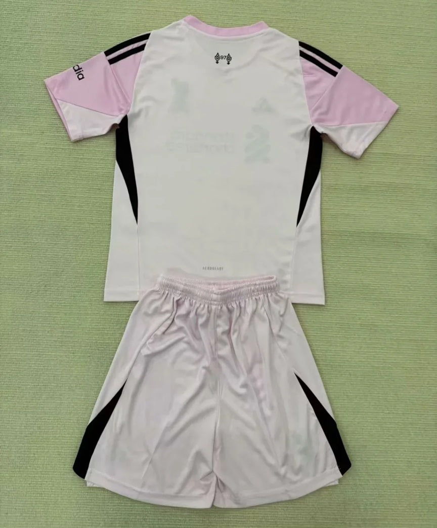 Liverpool Keeper Voetbalkit 'Roze' 25/26 - KINDEREN